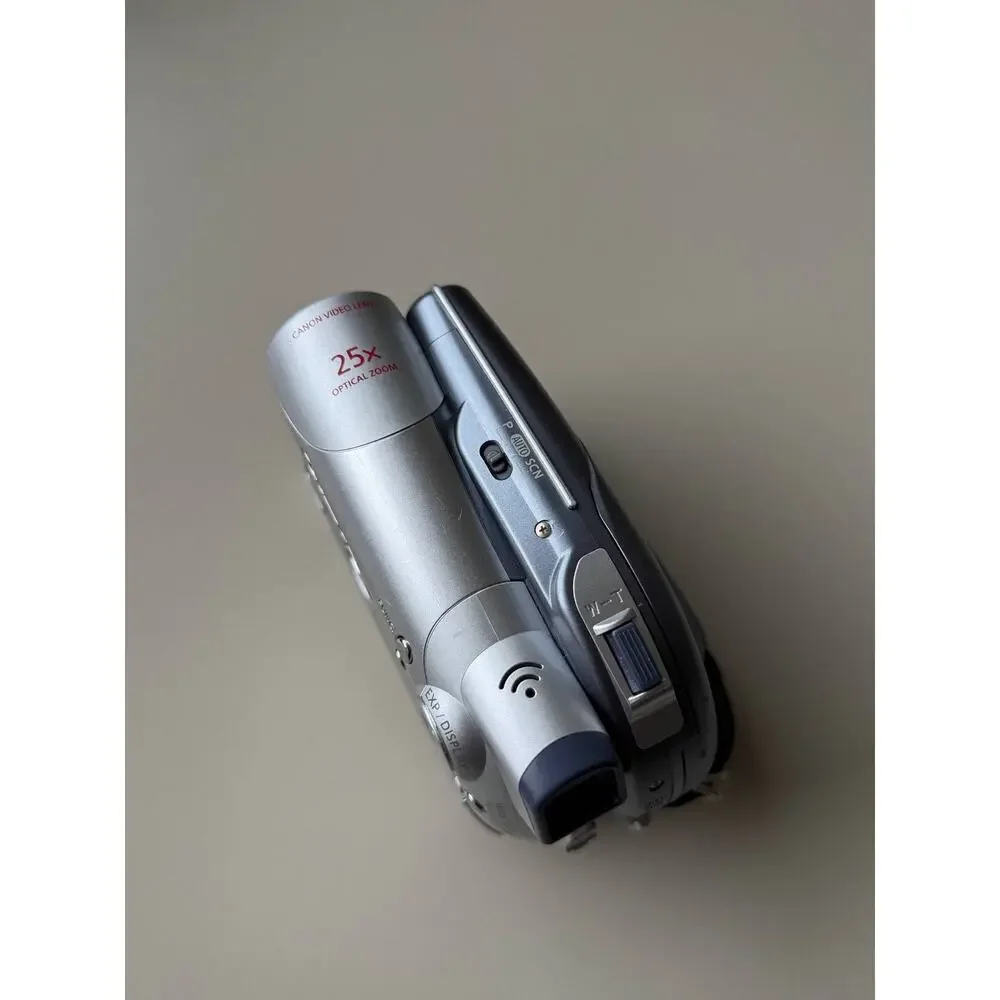 Canon DC100 Handheld DVD RW Camcorder Handycam Video Camera y2k 2000s WORKS KIT